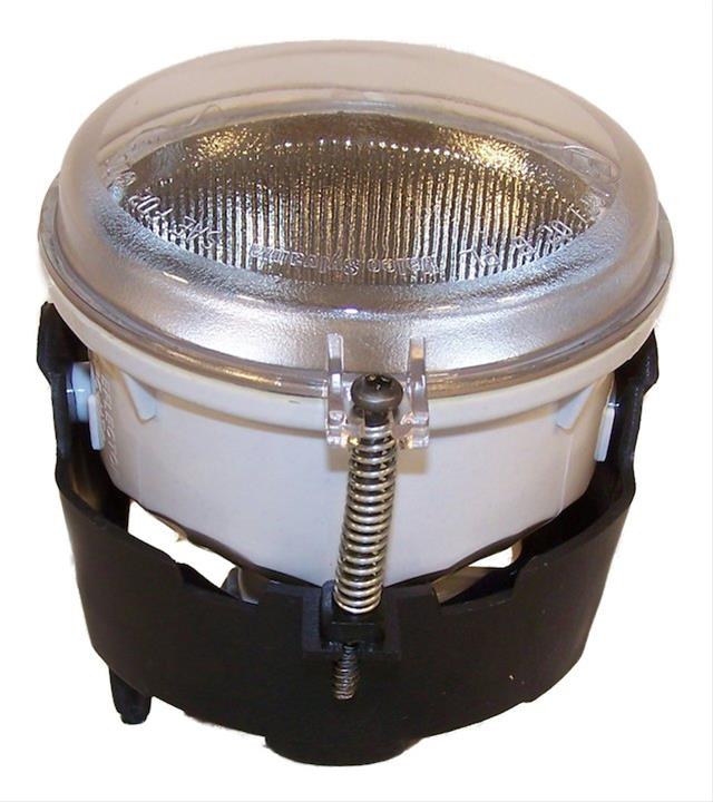 Crown Automotive Fog Lamps 4805857AA Lamp, White Bulb, Clear Lens, Chrysler, Dodge, Jeep, Each