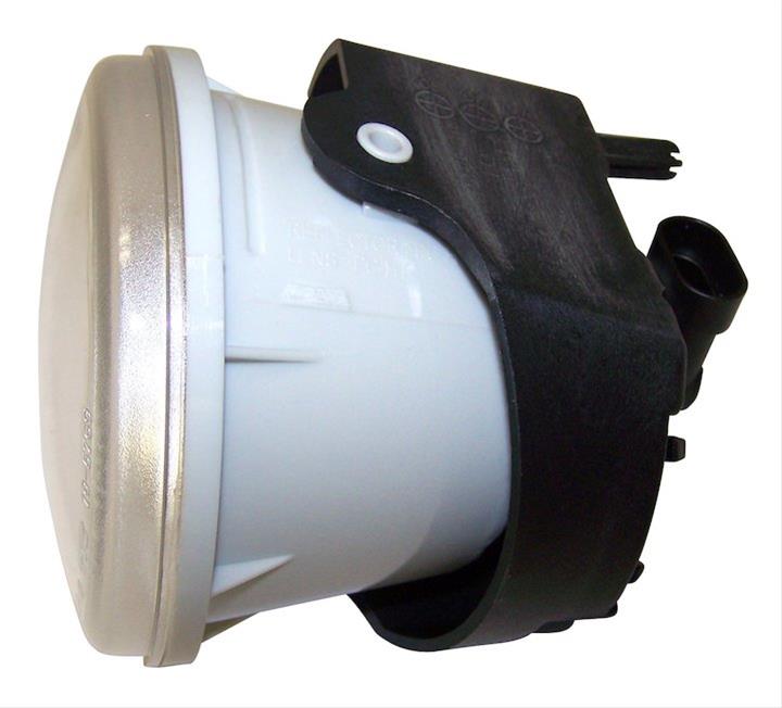 Crown Automotive Fog Lamps 4805859AA Lamp, White Bulb, Clear Lens, Chrysler, Dodge, Jeep, Mitsubishi, Each