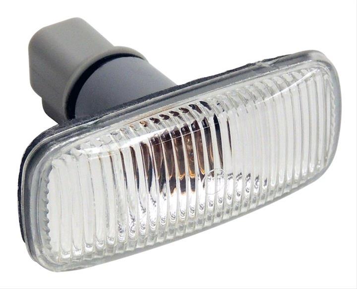 Crown Automotive Parking Light Assemblies 4806224AE Side Marker Lamp, Repeater Light, Clear Lens, Chrysler, Dodge, Jeep, Each