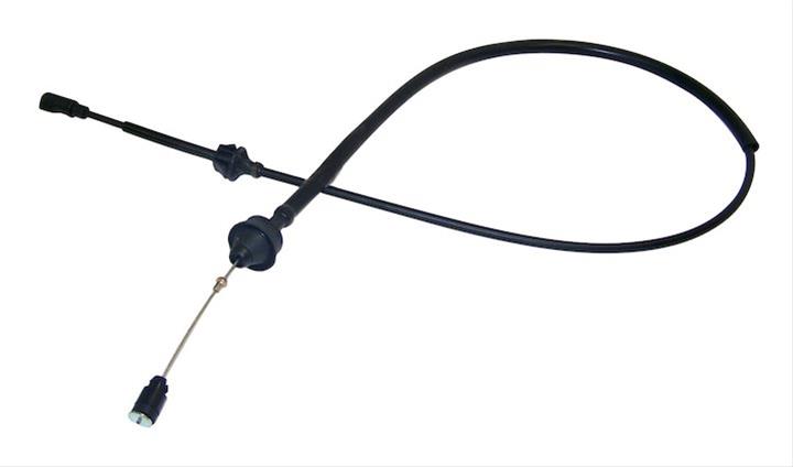 Crown Automotive Accelerator Cables 4854150AB Cable, Black Jacket, Jeep, 4.0L, Each
