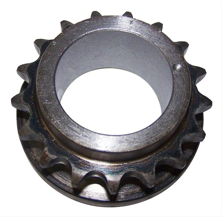 Crown Automotive Crankshaft Gears 4863882 Timing Gear, Crank Sprocket, Steel, European, Chrysler, Dodge, 2.5L Diesel, Each