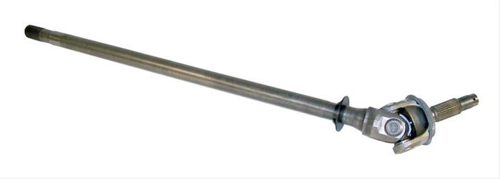 Crown Automotive Direct-Fit Axle Shaft Assemblies 4874302 Assembly, Front Inner and Outer, Passenger Side, 27-spline, Steel, Dana 30, Jeep, Each