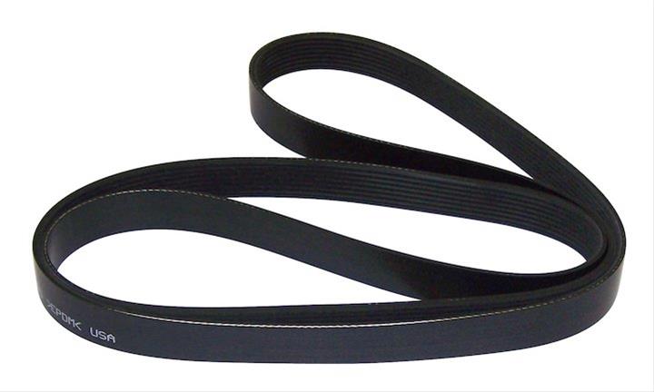 Crown Automotive Accessory Drive Belts for 1998-2000 CHEROKEE - 4883445AA Belt, Serpentine, 8-rib, 2195.00mm Length, Jeep, Each
