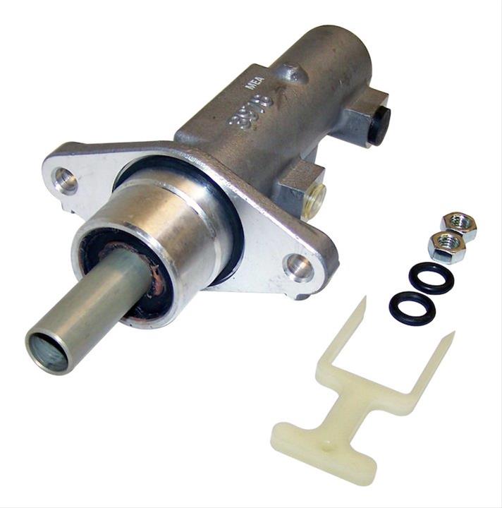 Crown Automotive Brake Master Cylinders 5011260AB Cylinder, Dual Bowl Design, Aluminum, Natural, Jeep, Each