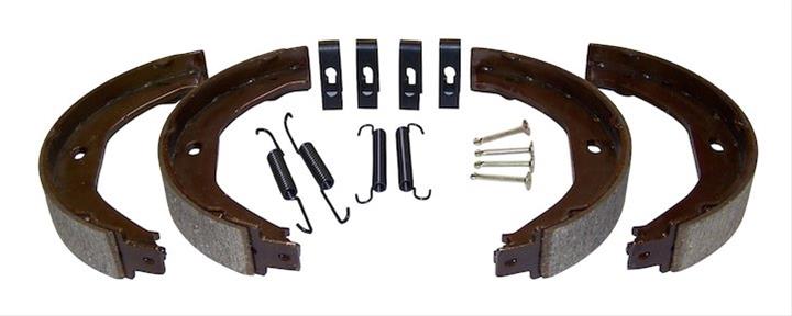 Crown Automotive Brake Shoes 5011988AA Shoes, Parking Position, Graphite Metallic, Jeep, Set thumbnail 2