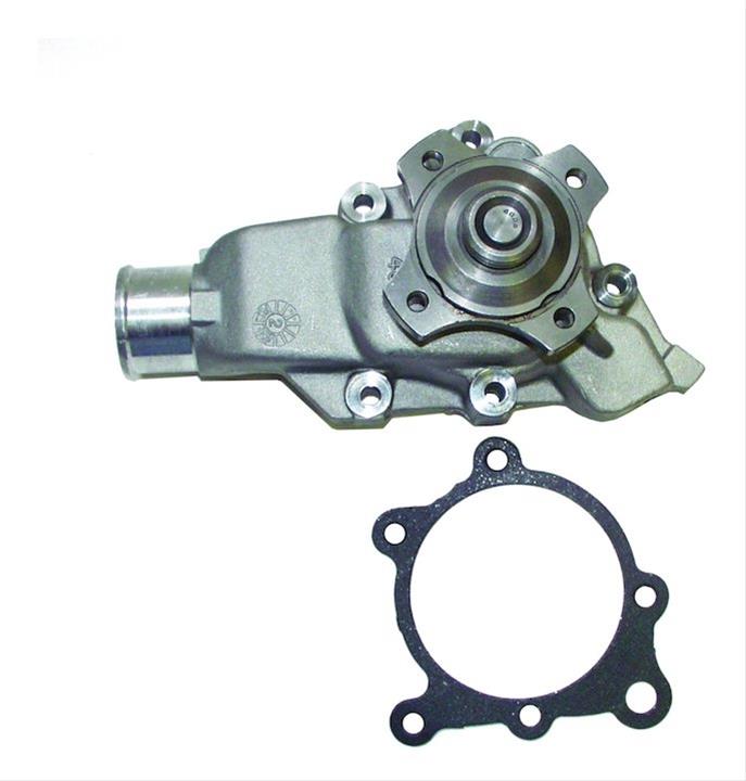 Crown Automotive Mechanical Water Pumps for 1999-2004 GRAND CHEROKEE, 2000-2006 WRANGLER - 5012366AB Pump, Mechanical, Standard-volume, Aluminum, Natural, Counterclockwise, Jeep, 4.0L, Each