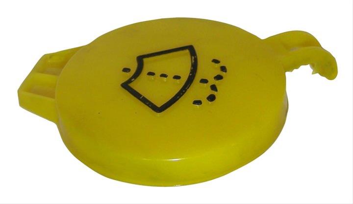 Crown Automotive Windshield Washer Reservoir Caps for 1999-2004 GRAND CHEROKEE - 5012603AA Cap, Plastic, Yellow, Jeep, Each