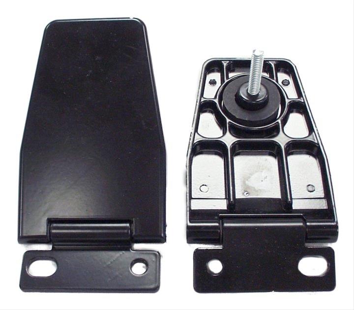 Crown Automotive Liftgate Hinges 5013722AB Hinge, Passenger Side, Steel, Black, Jeep, Each thumbnail 2