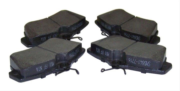 Crown Automotive Brake Pads 5017843TI Pads, Semi-metallic, Front, Chrysler, Set