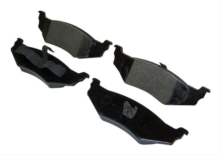 Crown Automotive Brake Pads 5066309TI Pads, Semi-metallic, Rear, Dodge, Set
