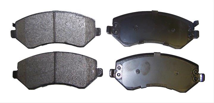 Crown Automotive Brake Pads 5066427T Pads, Semi-metallic, Front, Jeep, Set