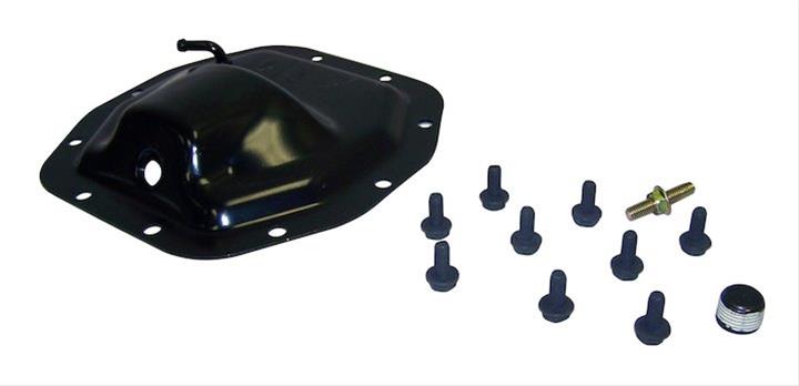 Crown Automotive 10 Bolt Dana 30 Differential Cover 5066538AA Cover, 10-bolt, Steel, Black, 30, Jeep, Each