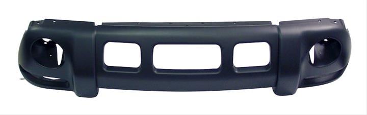 Crown Automotive - Front Fascia Panels for 2002-2004 LIBERTY 5066606AB Fascia, Front, Black, Plastic, Use Existing Hardware