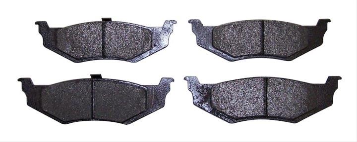 Crown Automotive Brake Pads 5114405AA Pads, Semi-metallic, Rear, Chrysler, Set
