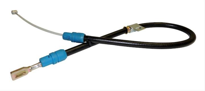 Crown Automotive Parking Brake Cables for 2006-2008 COMMANDER, 2005-2008 GRAND CHEROKEE - 5134701AB Cable, Black Plastic Jacket, Front, Jeep, Each