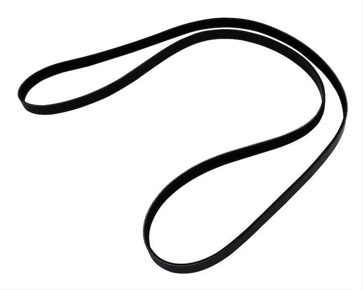 Crown Automotive Accessory Drive Belts 5135746AA Belt, Serpentine, Black, Rubber, Dodge, Jeep, Each