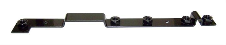 Crown Automotive Frame Reinforcement Plates 52001174 Plate, Rear, Passenger Side, Steel, Black, Jeep, Each