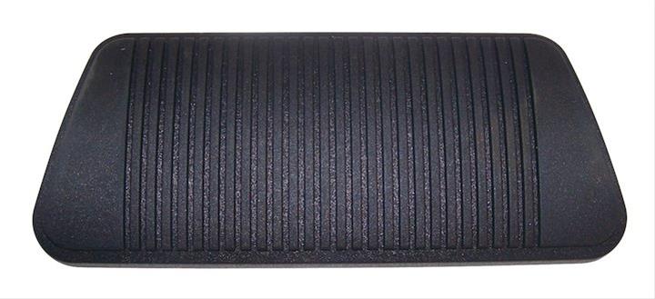 Crown Automotive Pedal Pads 52002749 Pad, Brake Position, Rectangle, Rubber, Black, 6.00 in. Length, Jeep, Each