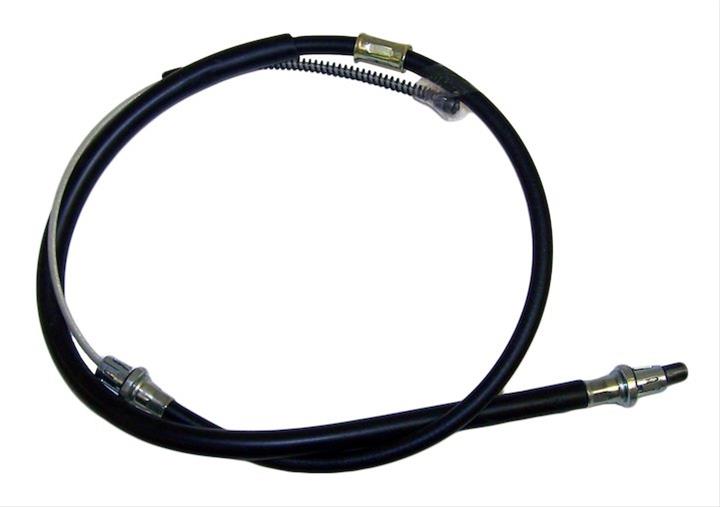 Crown Automotive Parking Brake Cables for 1992-1996 CHEROKEE - 52008301 Cable, Rear, Black Plastic Jacket, 52.00 in. Cable Length, Jeep, Each