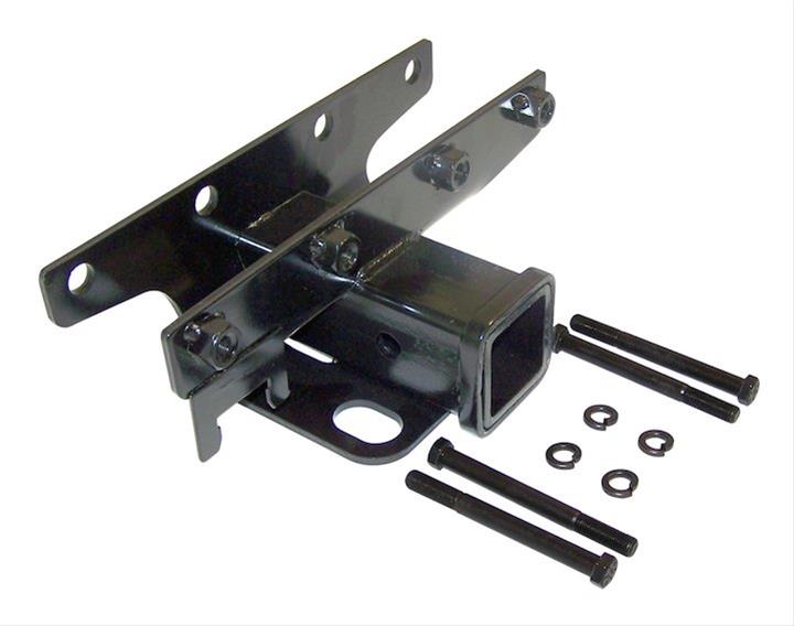 Crown Automotive Class 2 Receiver Hitch 52060290K Trailer Hitch, Steel, Black Painted, 2.0 in. Diameter, Jeep Wranger, Each