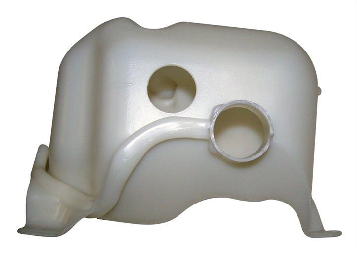 Crown Automotive Coolant Reservoirs 52079461AB Reservoir, Bolt-in, Plastic, White, Jeep, 4.0L, 4.7L, Each