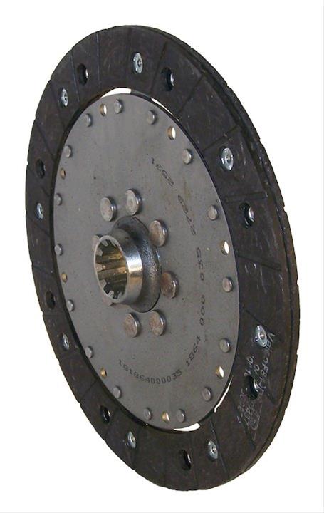 Crown Automotive Clutch Discs for 2002-2005 LIBERTY, 2003-2006 WRANGLER - 52104026 Disc, 1.125 in. 10-spline, Organic, 9.000 in. Diameter, Jeep, 2.4L, Each