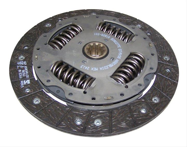 Crown Automotive Clutch Discs for 2002-2006 LIBERTY - 52104315AC Disc, 1.125 in. 10-spline, Organic, 10.375 in. Diameter, Jeep, 3.7L, Each