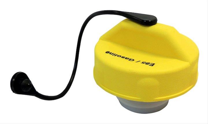 Crown Automotive Fuel Caps 52124596AA Tank Cap, Plastic, Yellow, Chrysler, Dodge, Jeep, Each