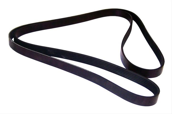 Crown Automotive Accessory Drive Belts 53010150 Belt, Serpentine, 6-rib, 92.30 in. Length, Jeep, Each