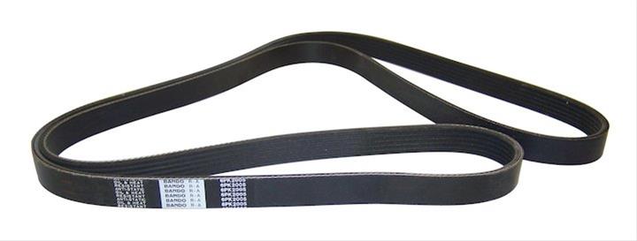 Crown Automotive Accessory Drive Belts 53010257 Belt, Serpentine, 6-rib, 79.00 in. Length, Jeep, Each