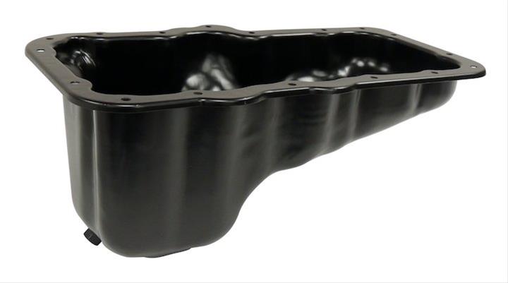 Crown Automotive Oil Pans 53021779AC Pans, Wet Sump Style, Steel, Black, Dodge, Jeep, Ram, 3.7L, Each