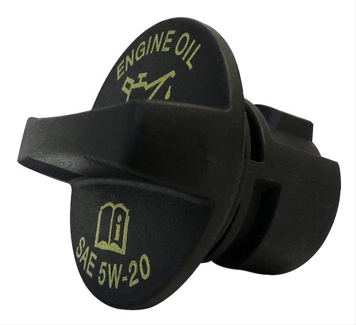 Crown Automotive Oil Filler Caps 53022221AA Cap, Twist-in, Round, Plastic, Black, Chrysler, Dodge, Jeep, Mitsubishi, Ram, Each