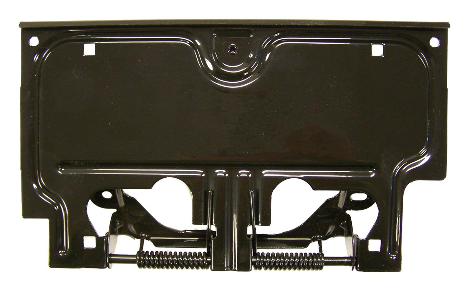 Crown Automotive License Plate Brackets 55007403 Bracket, Rear, Steel, Black, Jeep, Each