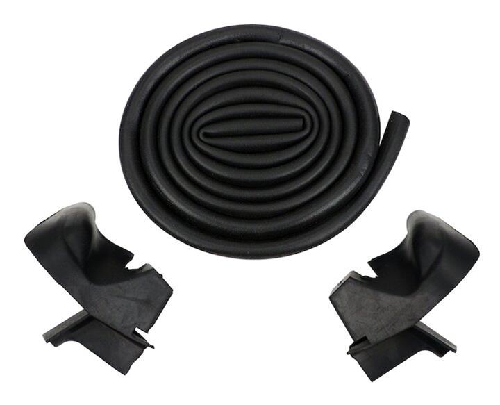 Crown Automotive Weatherstrip Seals, Individual Position 55052607K Windshield Frame to Hard Top Kit for 76-95 Jeep CJs, YJ w/ Hardtop