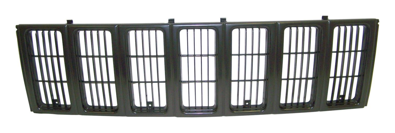 Crown Automotive Grilles 55055150 Grille, ABS Plastic, Black, Jeep, Each