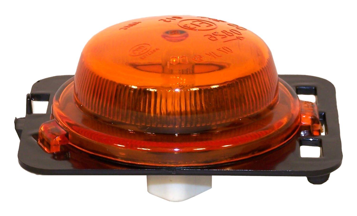 Crown Automotive Parking Light Assemblies 55077894AD Side Marker Lamp, Amber Lens, European Models Only, 2007-15 Jeep Wrangler, Passenger Side, Each