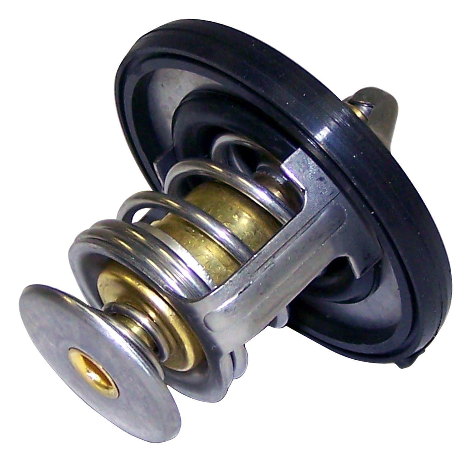 Crown Automotive Thermostats 55111016AC Thermostat, 170 degrees, Standard-flow, Copper/Stainless Steel, Chrysler, Dodge, Jeep, Each