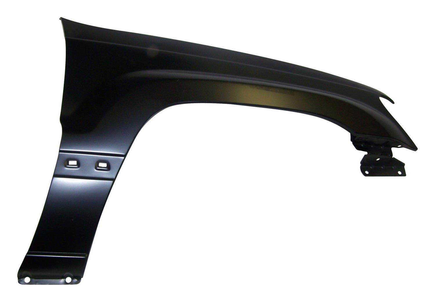 Crown Automotive Fenders 55135900AB Fender, Front Outer, Passenger Side, Steel, Black EDP Coated, Jeep, Each