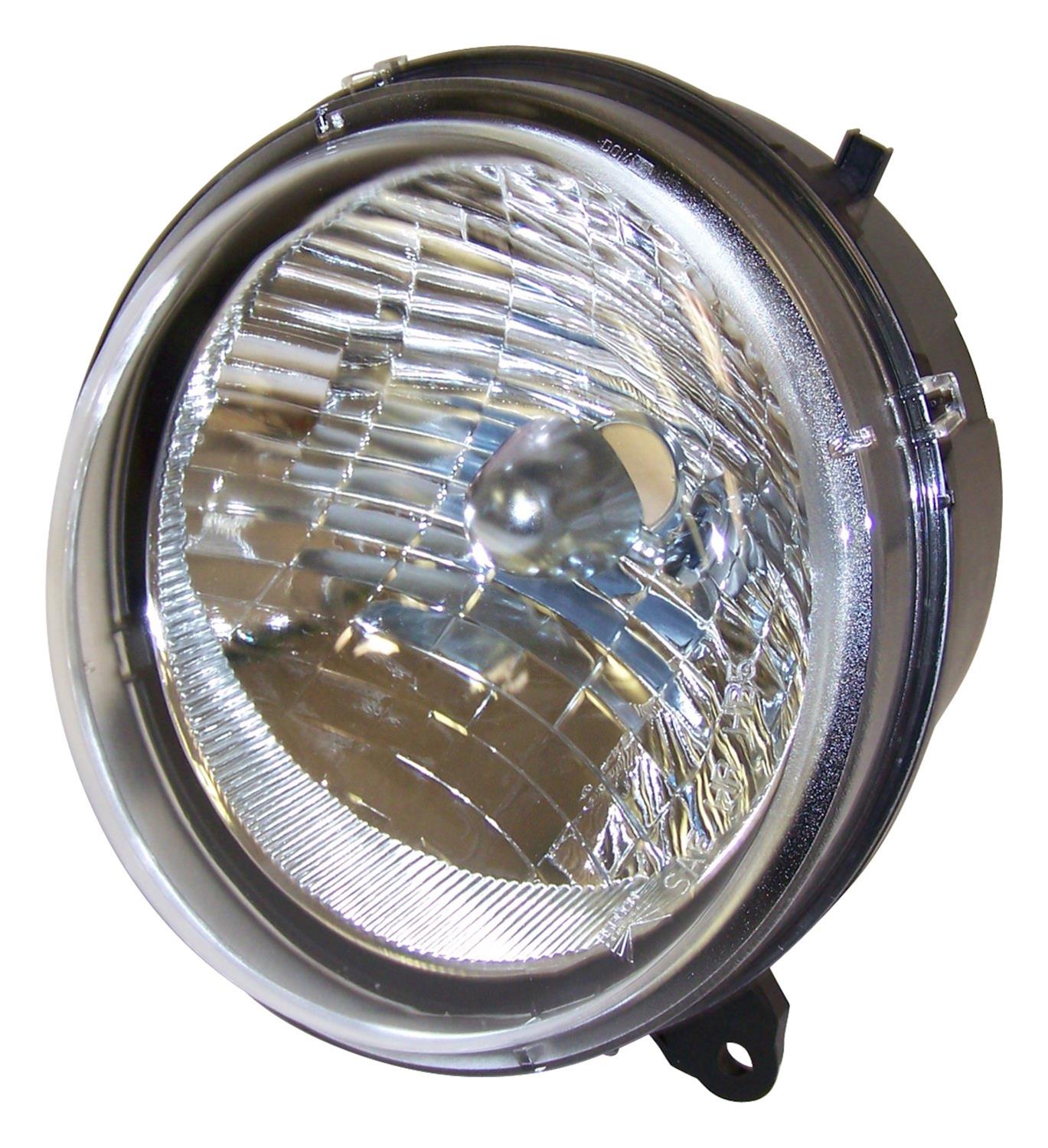 Crown Automotive Headlight Assemblies 55157141AA Assembly, Driver Side, OEM Style, Clear Lens, Jeep, Each