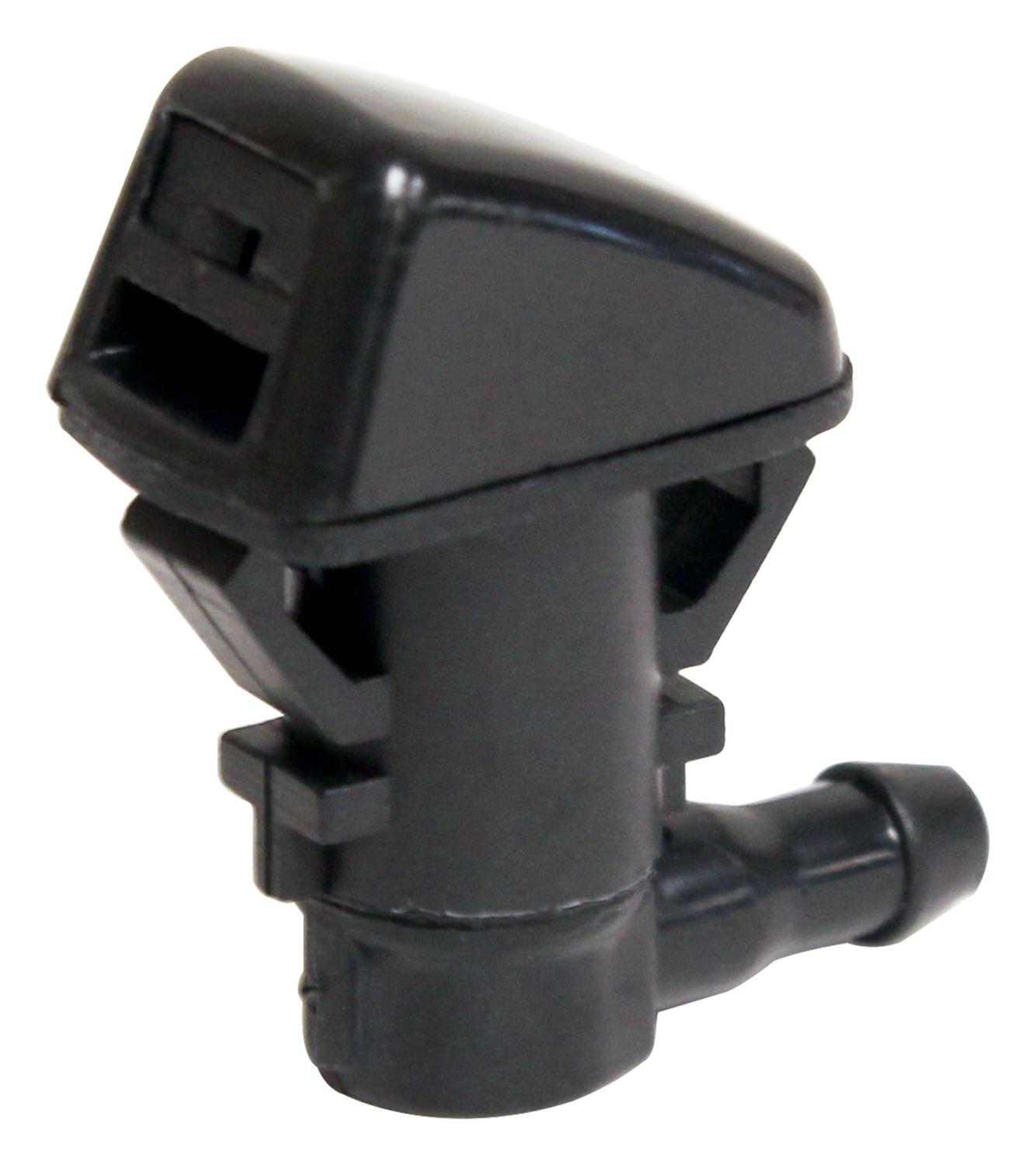 Crown Automotive Windshield Washer Nozzles 55157319AA Nozzle, Stock, Black, Dodge, Jeep, Each
