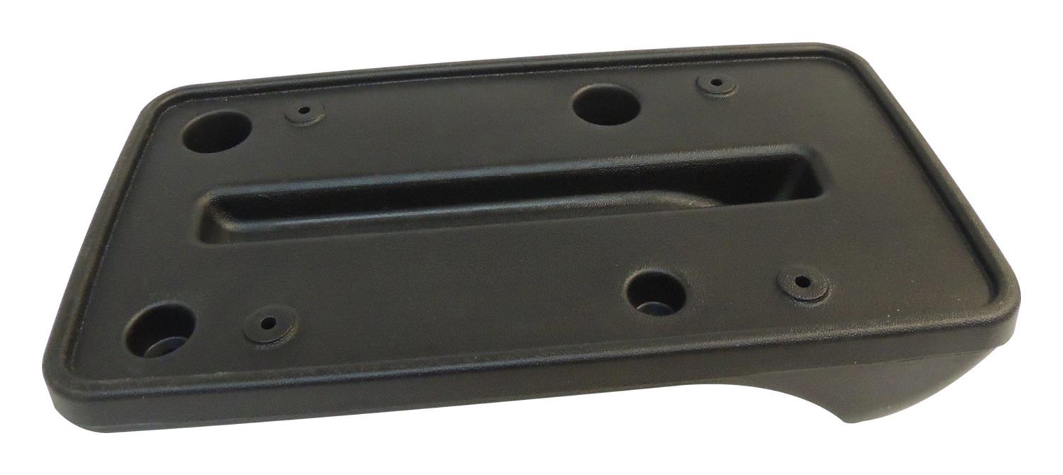 Crown Automotive License Plate Brackets for 1997-2006 WRANGLER - 55174994 Bracket, Plastic, Black, Jeep, Each