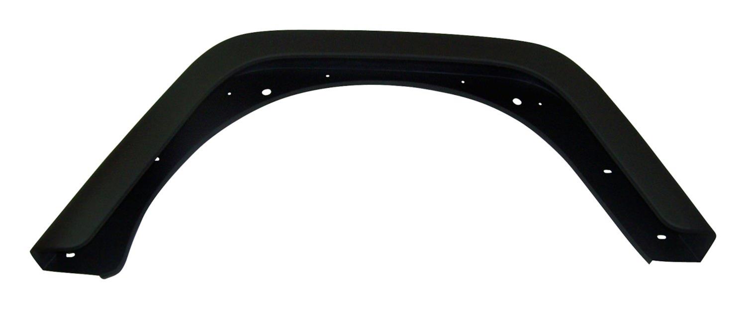 Crown Automotive Fender Flares for 1997-2006 WRANGLER - 55175727 Flare, Driver Side Rear, ABS Plastic, Textured Black, 3.75 in. Flare Width, Jeep, Each