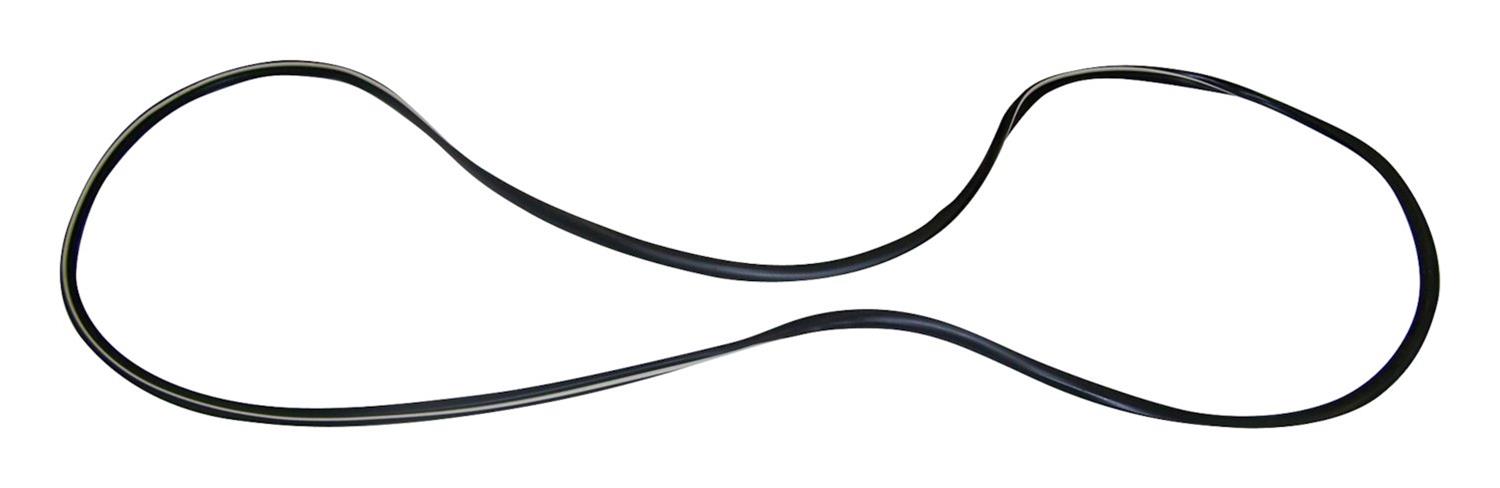 Crown Automotive Windshield Molding Kits 55176567AC Molding, Rubber, Black, Jeep, Each