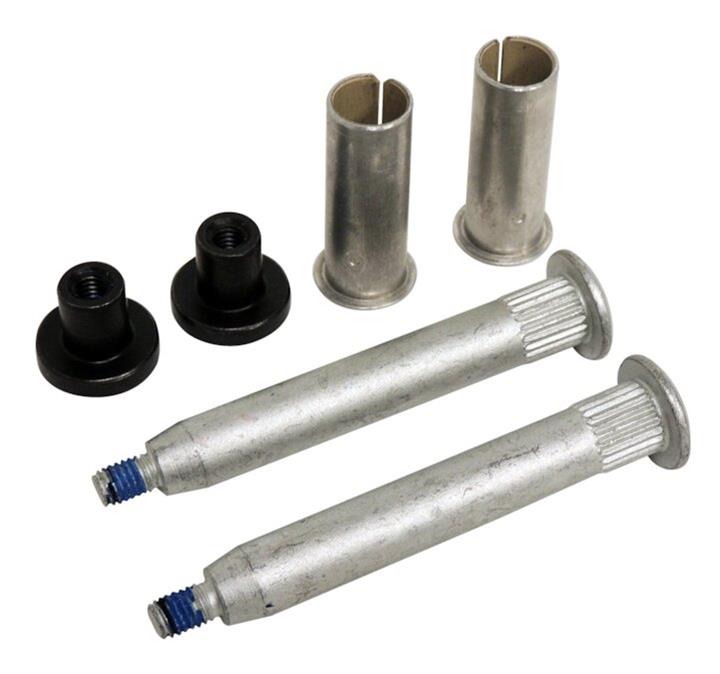Crown Automotive Door Hinge Repair Components 55395702K2 Pin & Bushing Kit for 2007-2018 Jeep JK Wrangler; For 2 Hinges