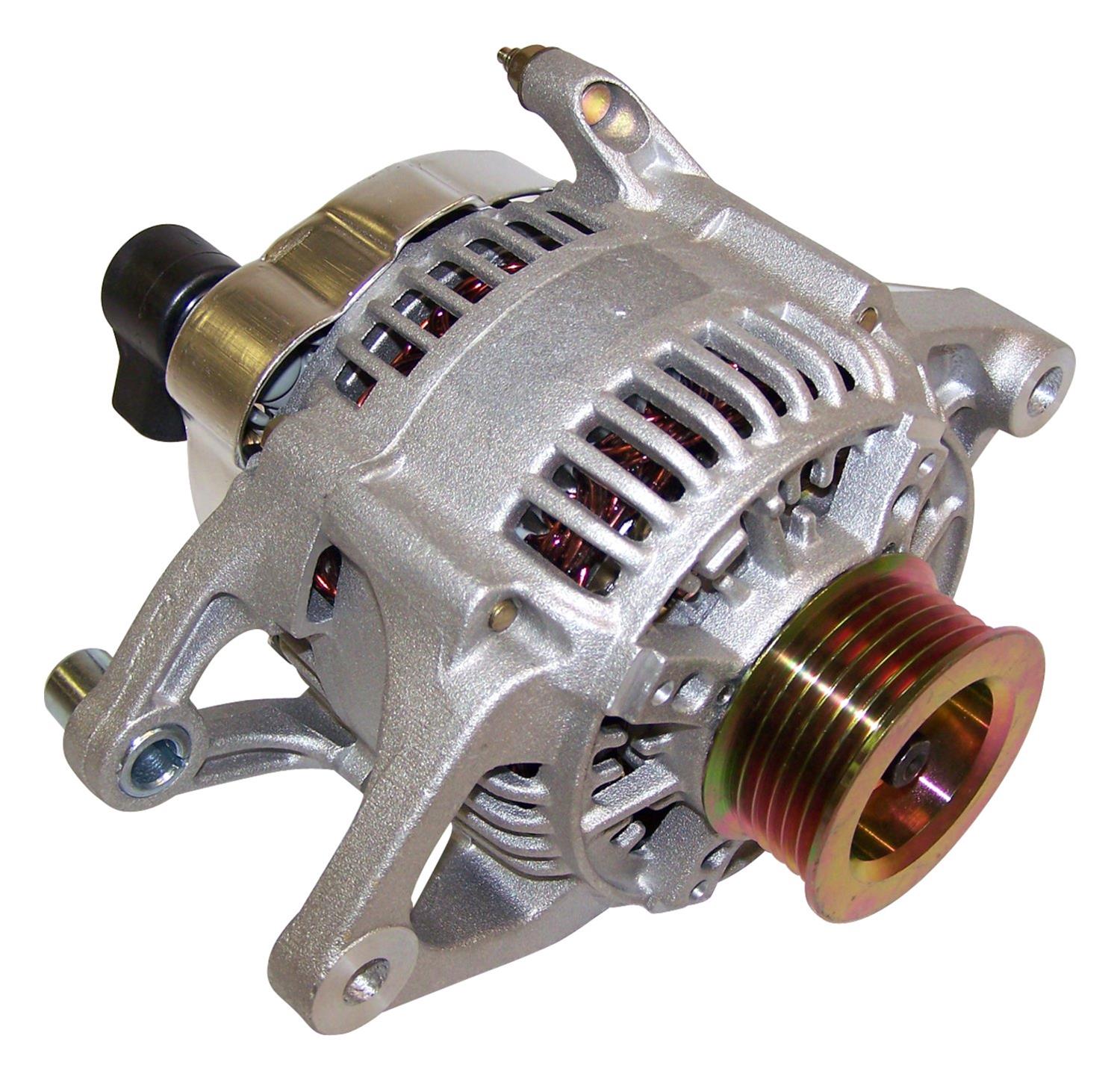 Crown Automotive Alternators 56005685 Alternator, Nippondenso Case Style, 12 V, 90 amps, Internal Regulator, Serpentine Pulley, Jeep, Each