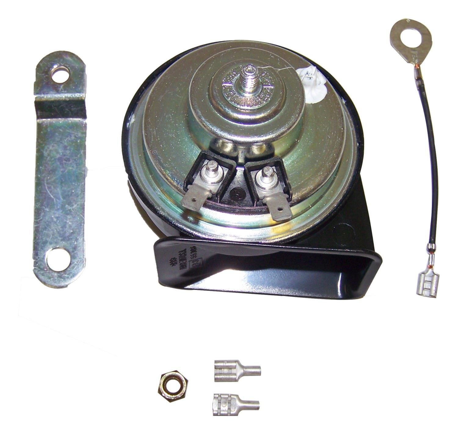 Crown Automotive Horns for 1984-1996 CHEROKEE, 1993-1998 GRAND CHEROKEE - 56007189 Horn, High-pitch, 12 V, Jeep, Each