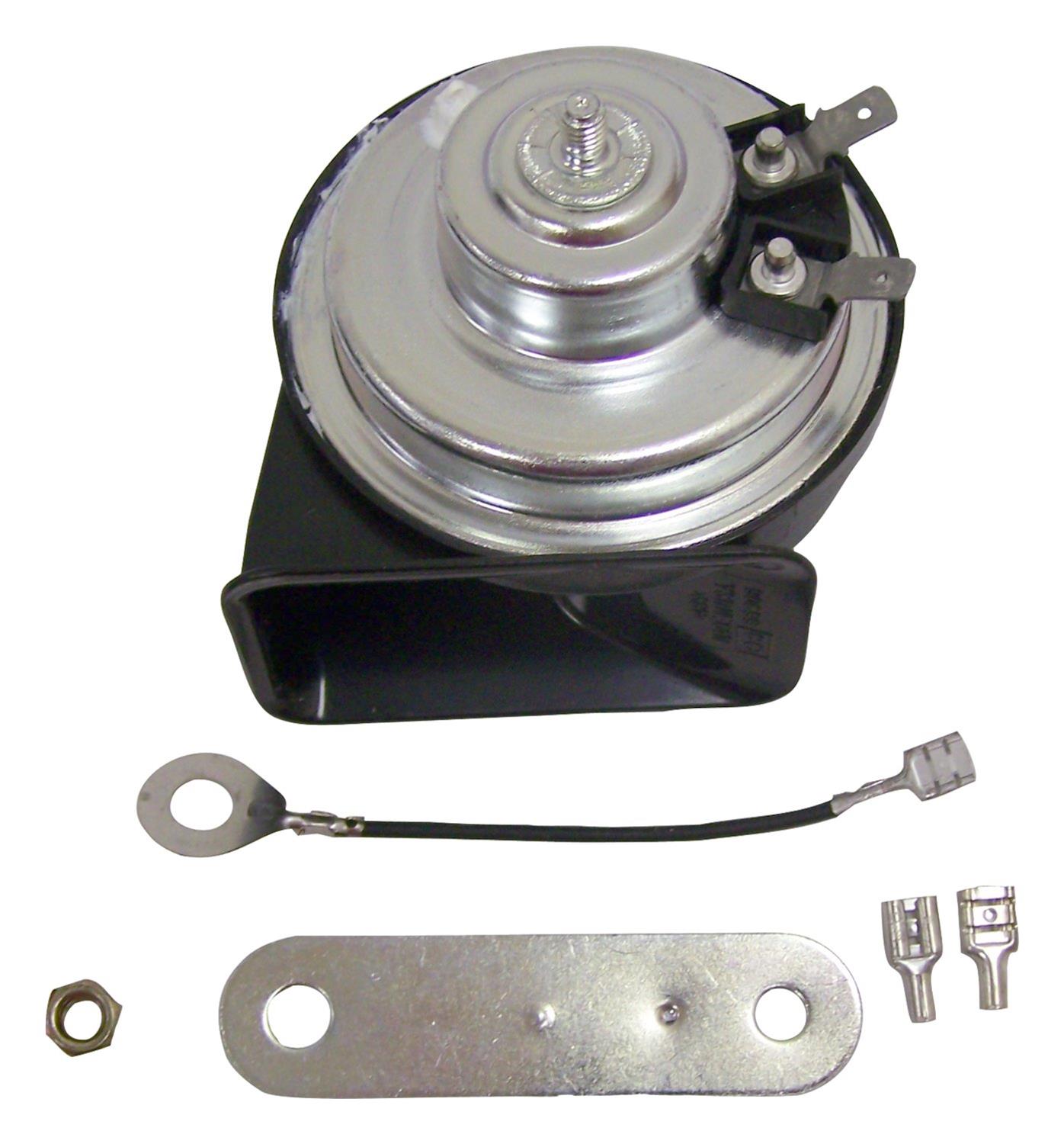 Crown Automotive Horns for 1984-2001 CHEROKEE, 1993-1998 GRAND CHEROKEE - 56007191AC Horn, Low-pitch, 12 V, Jeep, Each