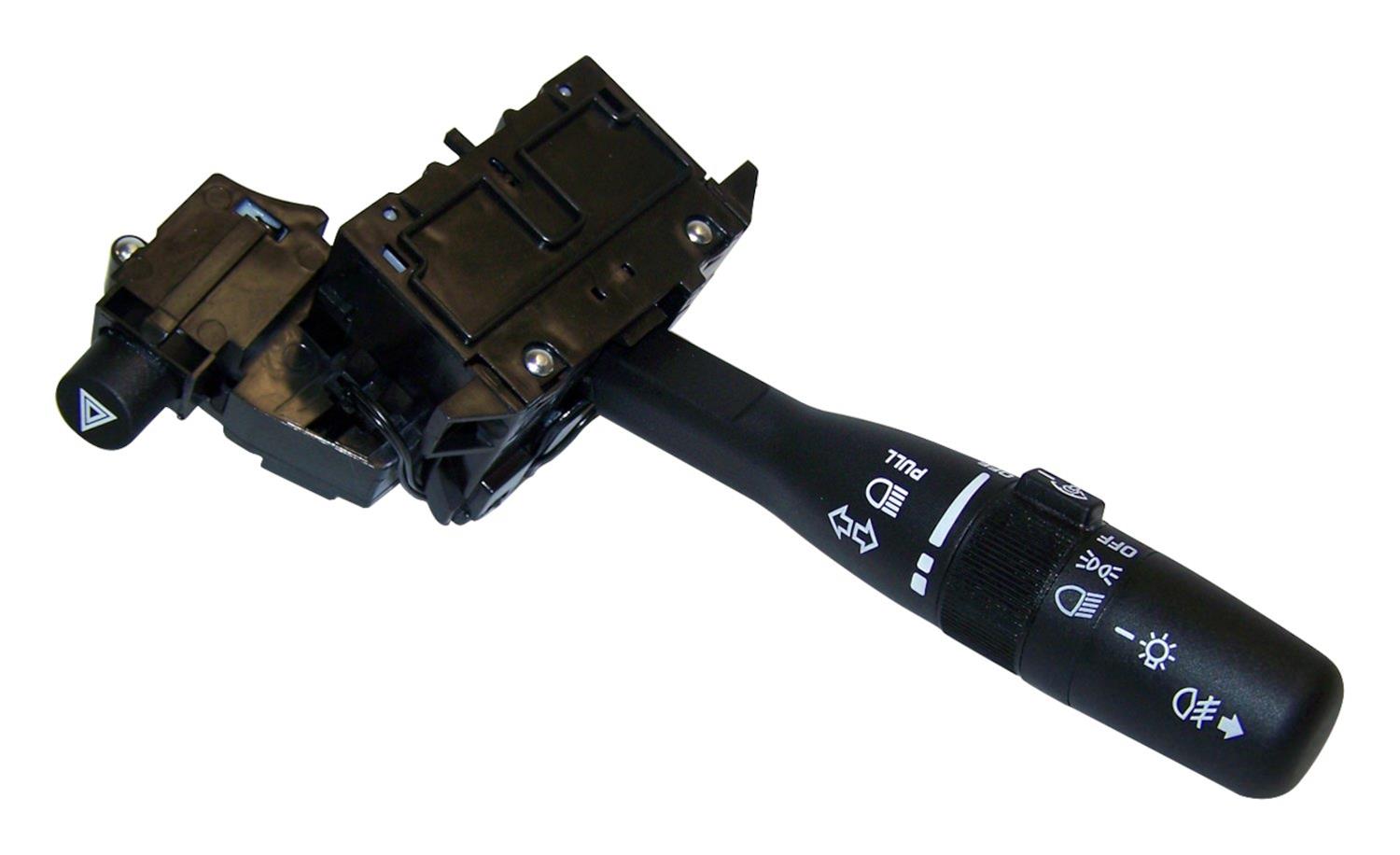 Crown Automotive Multi-Function Switches for 1999-2004 GRAND CHEROKEE - 56042300AG Turn Signal Switch, Multi-Function, Labeled, Plastic, Black, Jeep, Each