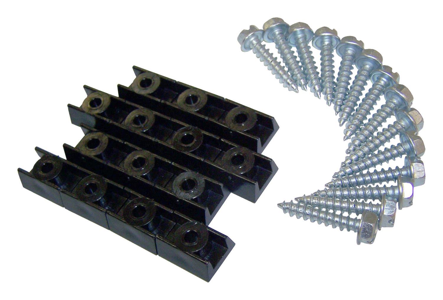 Crown Automotive Fender Flare Retainers for 1987-1995 WRANGLER - 5AH-RR-KIT Components, Hardware Kit, Jeep, Kit