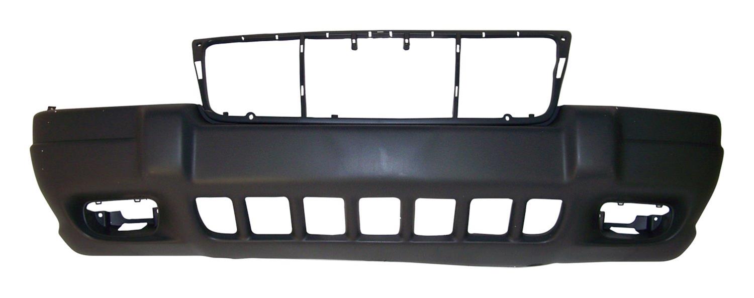 Crown Automotive Front Fascia Panels 5FN29HS5 Fascia, Front, Gray, Plastic, Use Existing Hardware